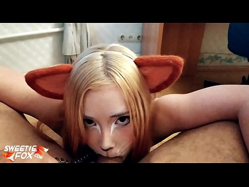 ❤️ Kitsune s'empassa la polla i es corre a la boca ❤️ Vídeo porno al ca.risegame.top ❌